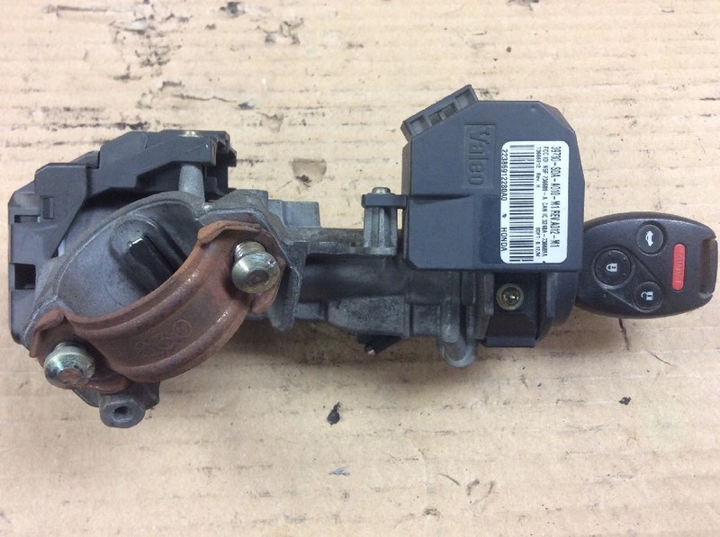 04 Accord LX EX EXnavi V6 Automatic Ignition Switch Wheel Lock Assy Used OEM