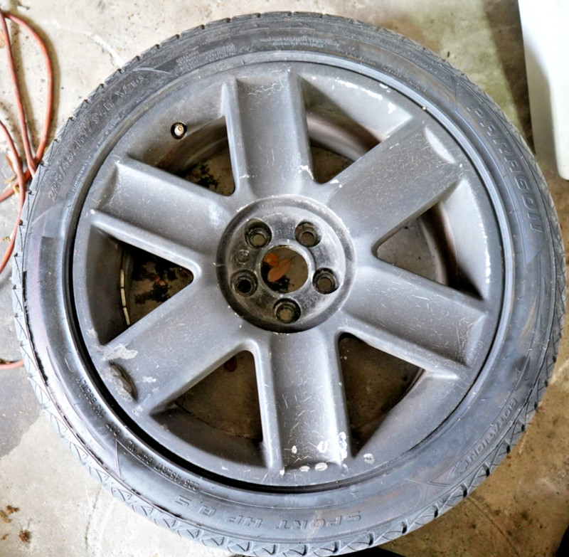 Wheel Rim Audi TT 17" 2003-2006 8N0601025AAZ17 8N0601165CZ17 OEM #1 NO TIRE