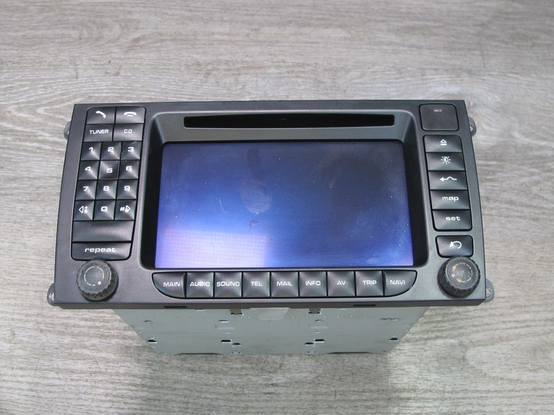 2003-2010 PORSCHE CAYENNE 955 GPS NAVI RADIO CD PLAYER RECEIVER HEAD UNIT