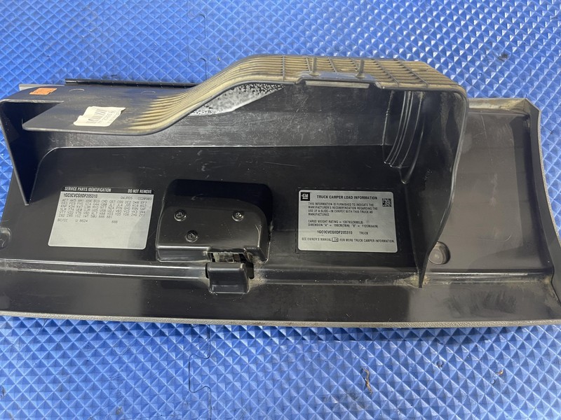 07-14 Chevrolet Silverado Lower Glove Box Titanium Oem Tested