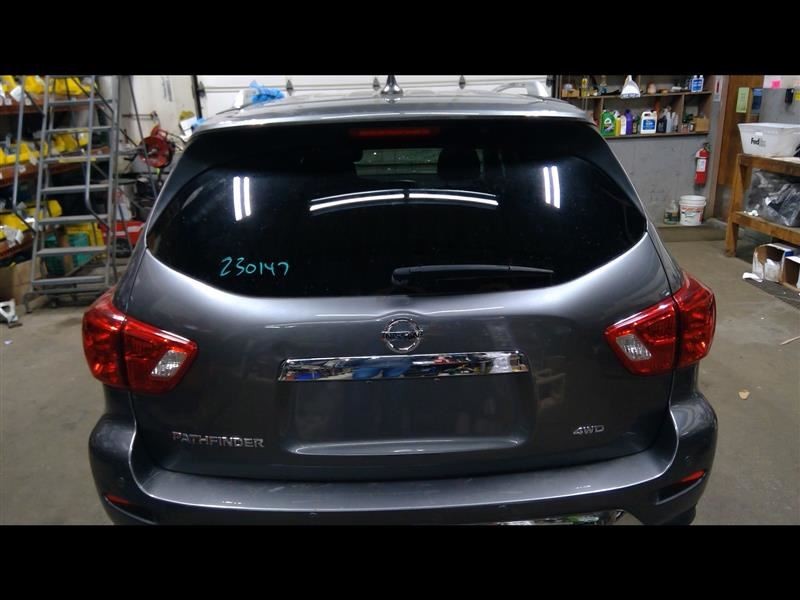 Hatch Tailgate Liftgate Gray Manual Lift Fits 17-20 PATHFINDER 1111259