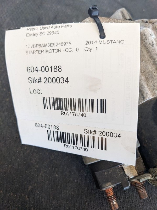 Starter Motor Turbo Fits 11-14 FORD F150 PICKUP 1176740