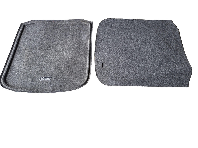 Used Oem Volkswagen Rear Trunk Cargo Floor Carpet Cover for 2019-2025 Jetta