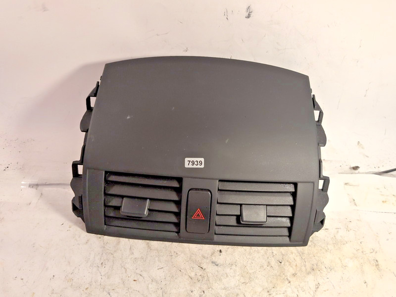 Toyota Corolla 2009-2013 Dash Air Vent Hazard Switch Bezel Trim Black 55663-0204