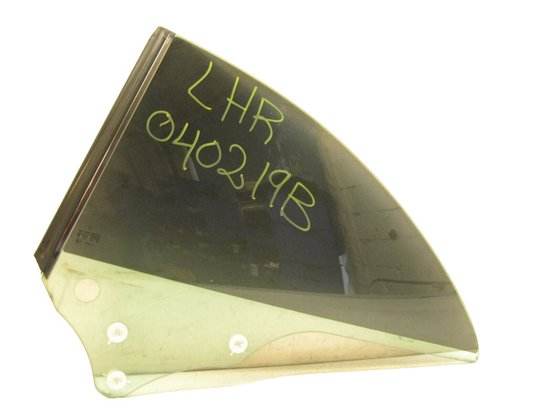 03-09 MERCEDES W209 CLK500 CLK320 CLK350 QUARTER WINDOW GLASS REAR LEFT 040219B