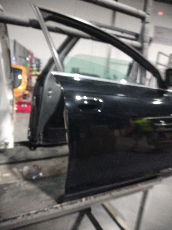 2008 AUDI A6 Front Right Door Black OEM Used 78000 Miles 124408
