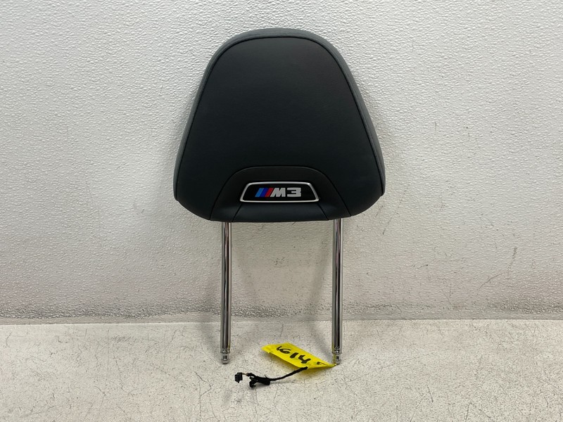 21 22 23 24 BMW M3 G80 Front Left Driver Seat Headrest Head Rest Black 1614 OEM