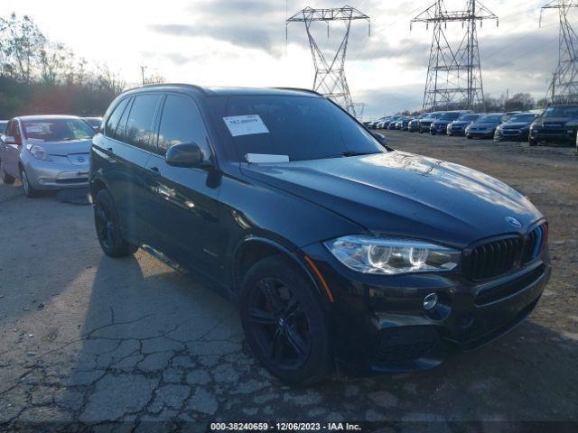 Used Left Upper Grille fits: 2015 Bmw X5 bumper mounted upper w/o night vision b