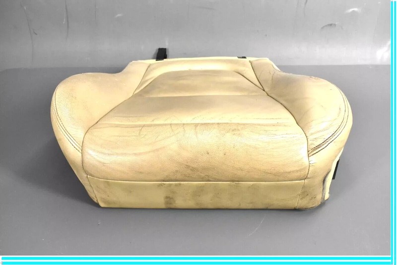 04-07 Jaguar XJR XJ8 VDP X350 Front Left Driver Side Seat Lower Cushion Tan OEM