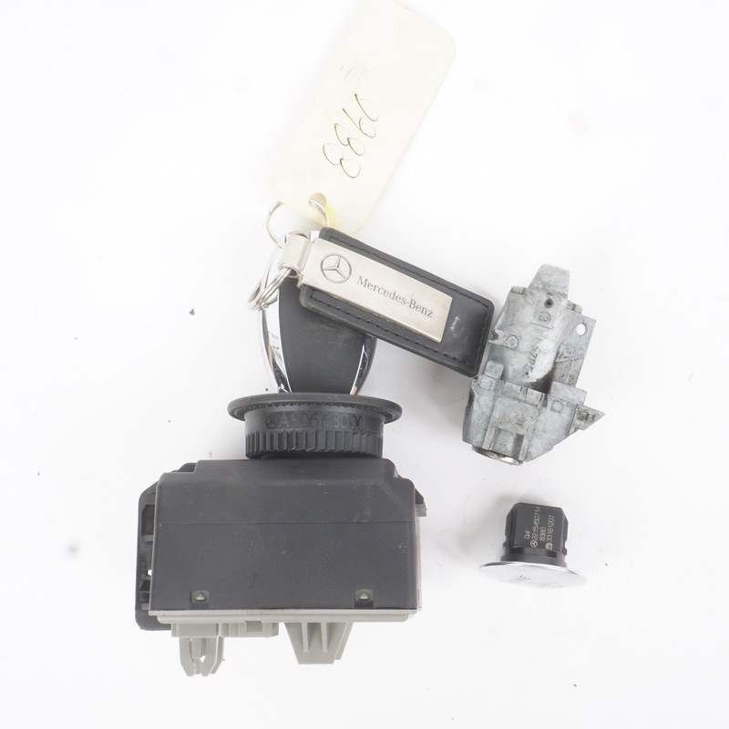 17-20 Mercedes SLC300 Ignition SET Switch Module w/ Key 2189054701 OEM