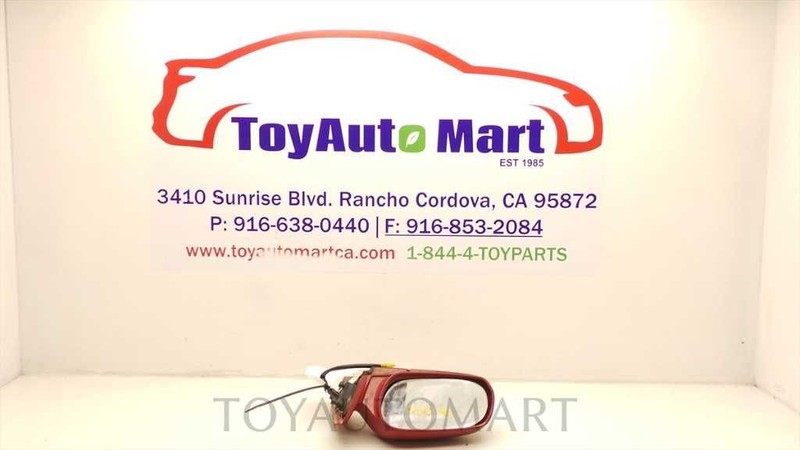 94-998 TOYOTA CELICA DRIVER SIDE LEFT SIDE VIEW MIRROR ASSEMBLY