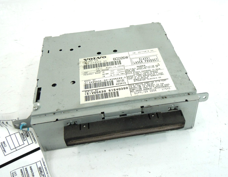 2007-2014 Volvo XC90 AM FM Radio 6 CD Disc Player Receiver OEM 31210422