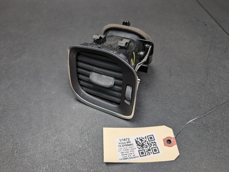 Dashboard Left Air Vent Grille 2017 Volvo S60 30791697 2014 2015 2016 2018