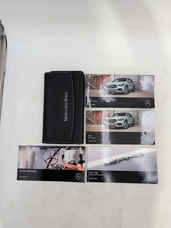 2021 Mercedes Benz GLA Owner's Manual Original With Supplements & Case