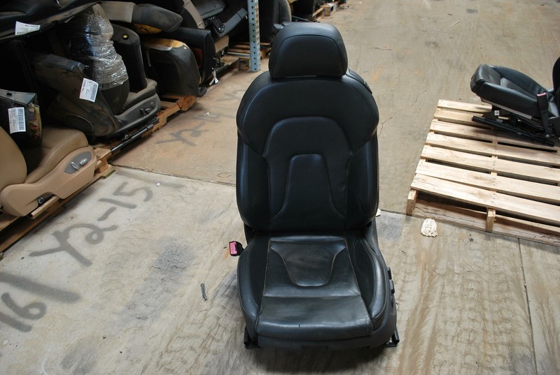2008-2013 AUDI A5 COUPE FRONT LEFT DRIVER SIDE SEAT COMPLETE LEATHER OEM
