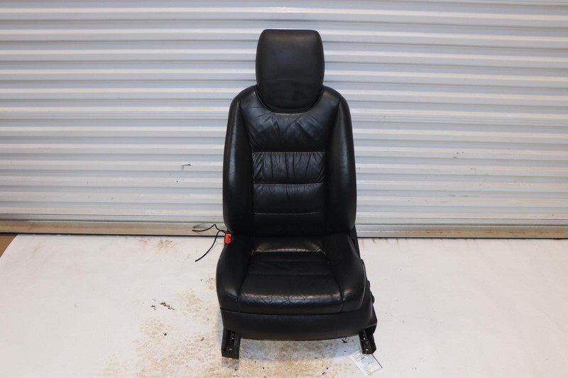 2005-2010 PORSCHE CAYENNE FRONT LEFT DRIVER SEAT LEATHER BLACK W/ DISPLAY OEM