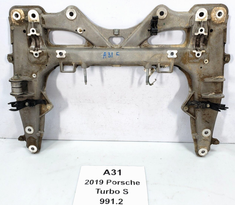 ✅ 17-19 OEM Porsche 991 911 Turbo S Front Suspension Subframe Crossmember 18k mi