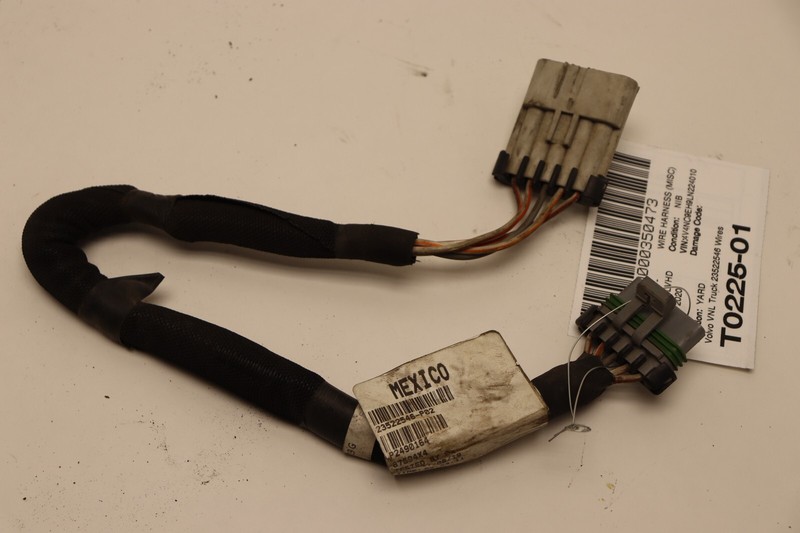 2019-2023 VOLVO VNL 760 WIPER MOTOR JUMPER WIRING HARNESS CABLE 23522546 OEM