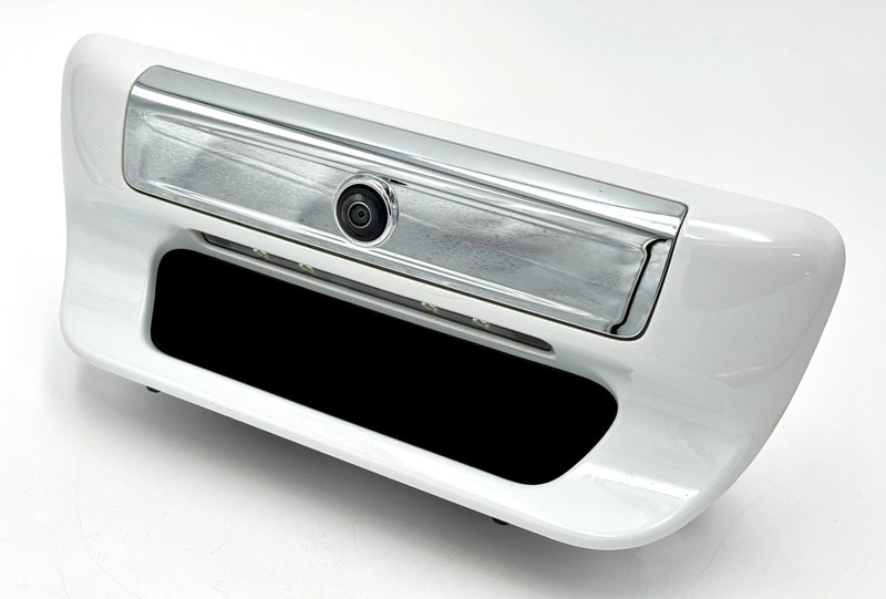✅19-2026 RAM 1500-3500 5th Gen WHITE TAILGATE REAR HANDLE BACKUP CAMERA PW7 OEM