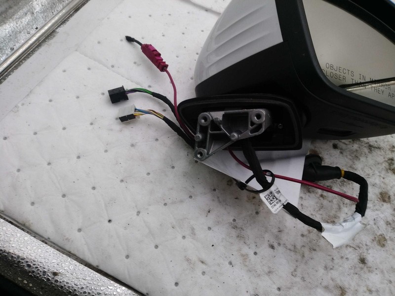 2020 Mercedes-Benz A-Class Right Door Mirror Assembly White 690636 114K Miles