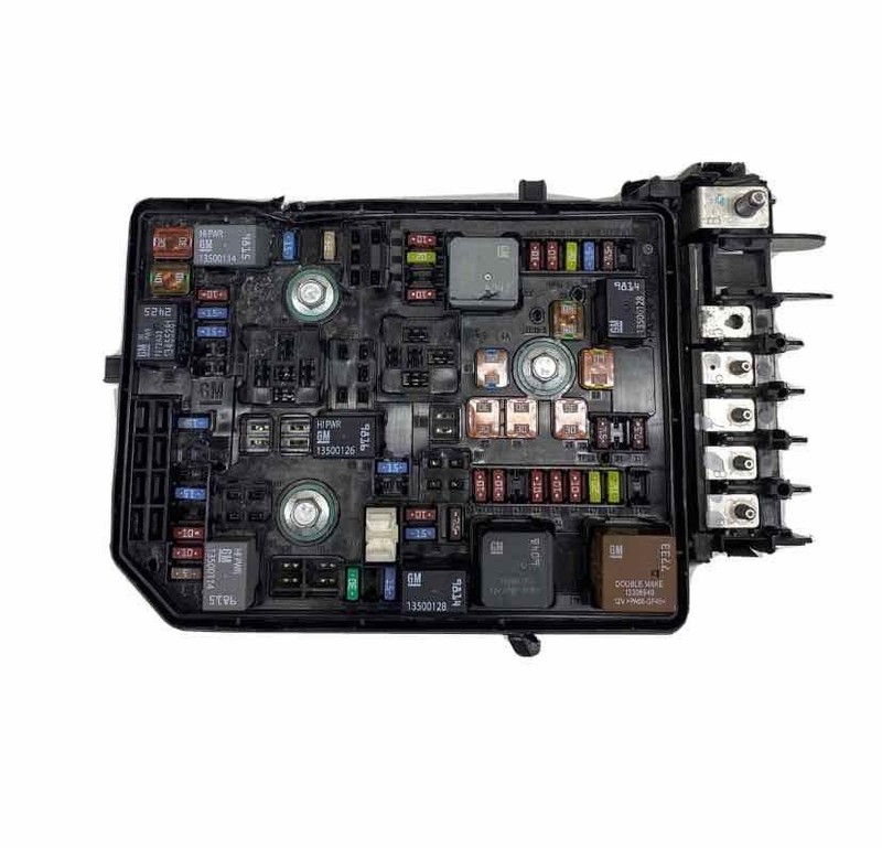 2018 2019 CHEVROLET EQUINOX 1.5L ENGINE FUSE BOX RELAY ASSY OEM 23246682