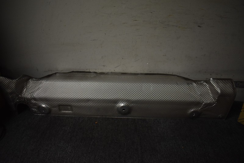 2019-2020 BMW X5 TURBO EXHAUST SHIELD BRACKET FACTORY OEM