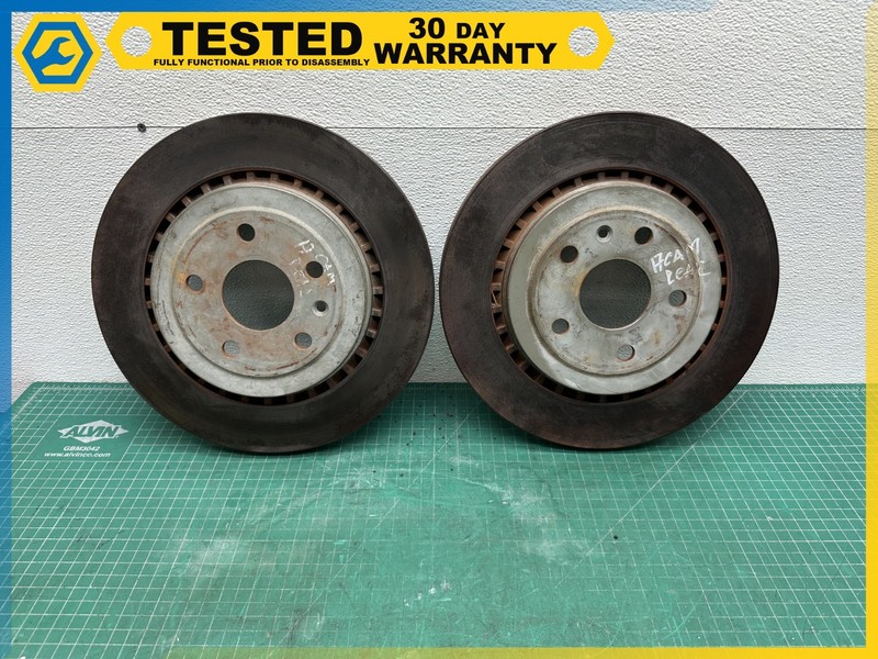 16-24 Chevrolet Camaro SS REAR LEFT & RIGHT BRAKE DISC ROTOR SET OEM