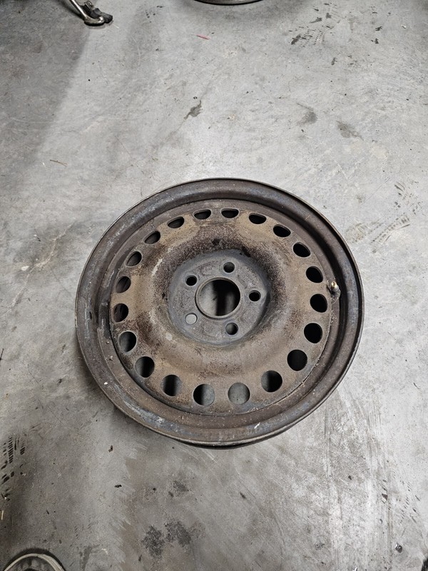 15" FORD TRANSIT CONNECT WHEEL RIM FACTORY OEM 3795 2010-2013 BLACK STEEL