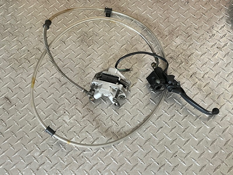 2022 Genuine Scooter Co. URBANO 50I Rear Brake Assembly Master Cylinder Caliper