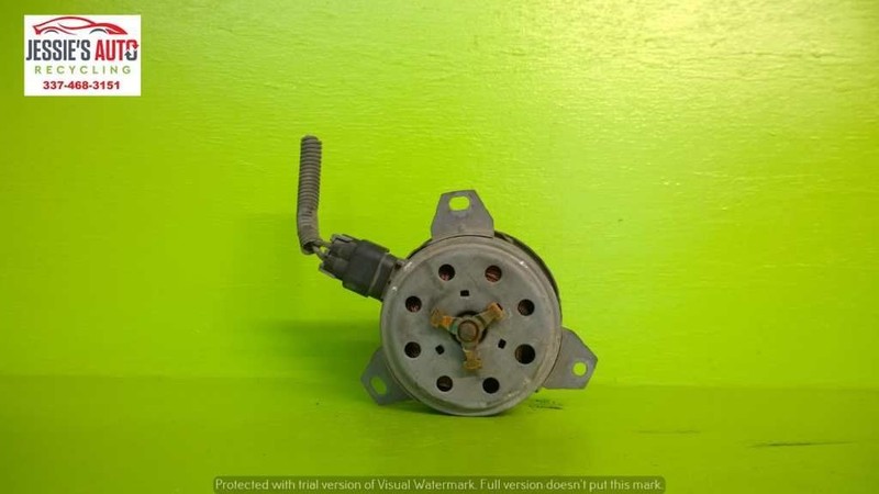 07 08 09 10 11 12 13 SILVERADO 1500 4.8L RIGHT RADIATOR COOLING FAN MOTOR 2082-4