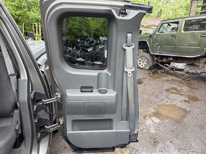 2004-2007 Nissan Titan Rear Driver Left Door Panel EXT Cab Gray Oem