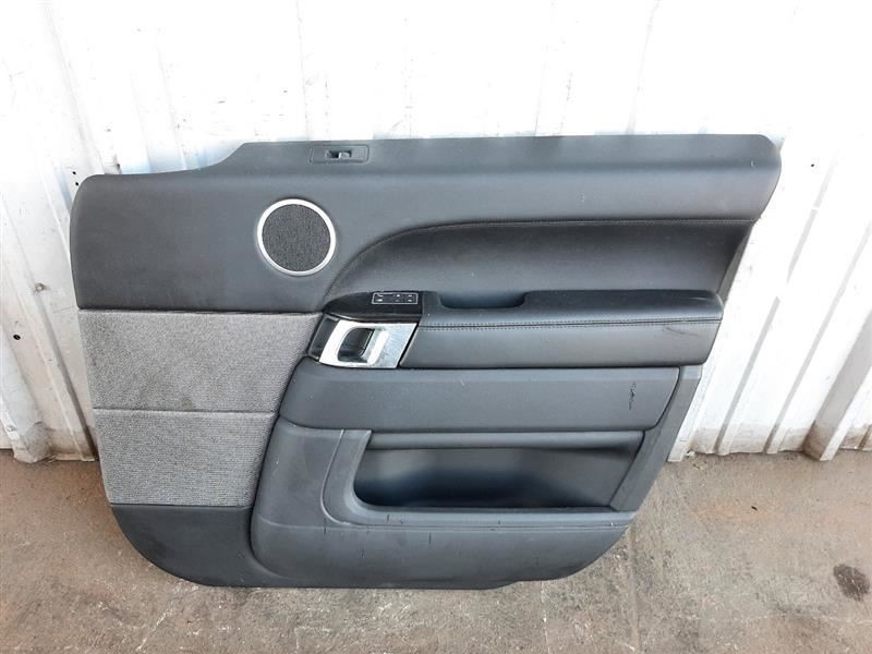 Range Rover Sport L494 Right Front Door Panel Trim Cover Card Black Leather