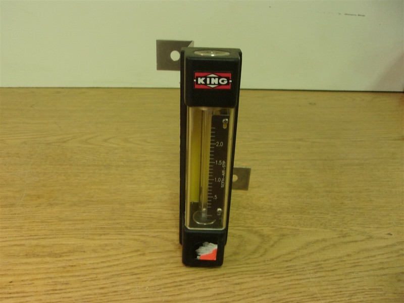 King 74108G06132353PN Flow Meter with Brackets *FREE SHIPPING*