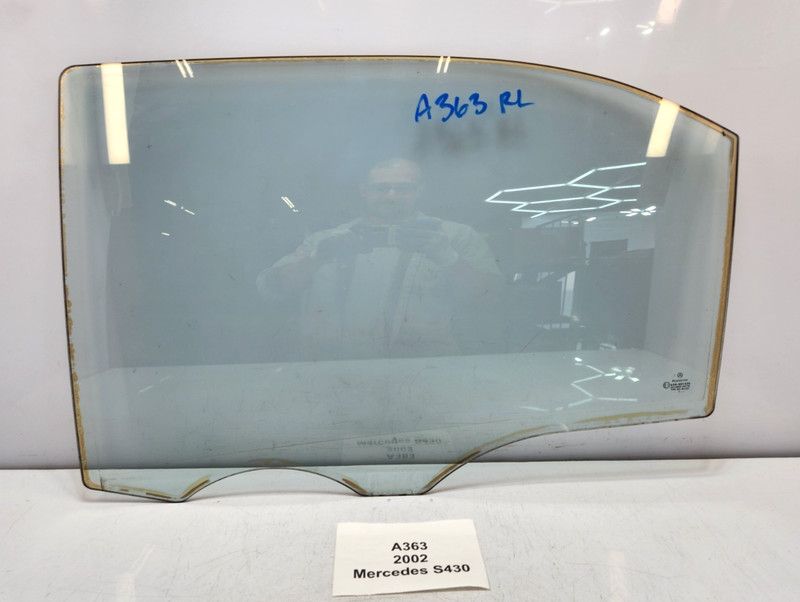 ✅ 00-06 OEM Mercedes W220 S430 S500 Rear Left Driver Side Door Window Glass