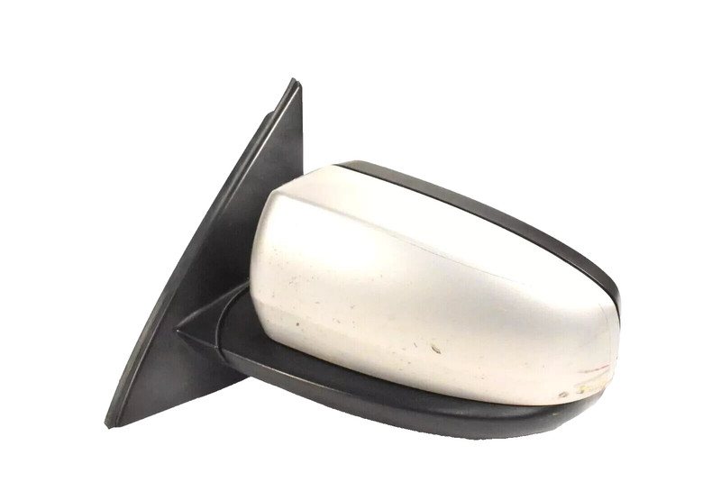 07-13 BMW X5 X6 E70 Left Side Exterior Side View Door Mirror Assembly Silver OEM
