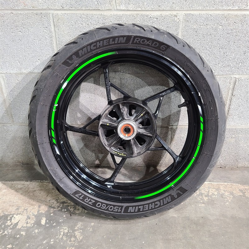 24-25 Kawasaki EX500 H Rear Wheel & Tire 7488-P