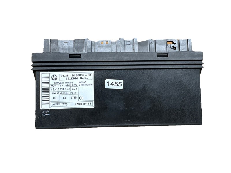 ✅ 2004-2010 BMW 530I 645I 650I 525I CHASSIS ECM BODY CONTROL MODULE OEM ✅
