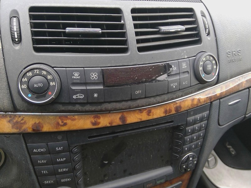 Heater A/c Control MERCEDES E350 07