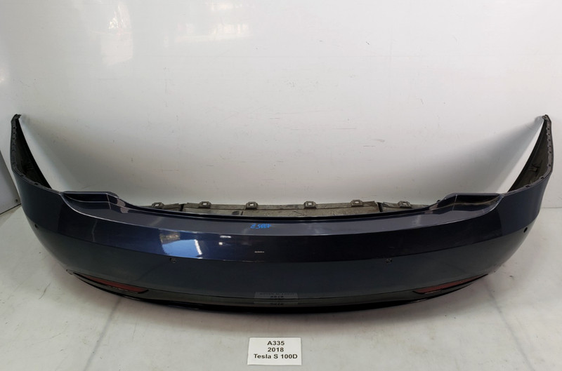 ✅ 2016-2020 OEM Tesla Model S Rear Bumper Cover W/ Splash Shield Gray PMNG