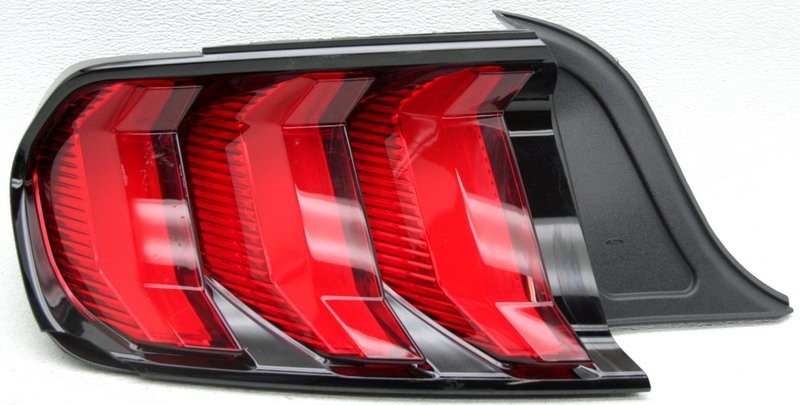 OEM Left Driver Side LED Tail Lamp for Ford Mustang, Lens Chip, JR3Z-13405-G