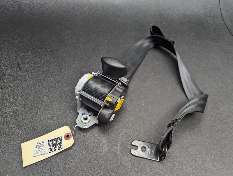 Rear Left Seat Belt Retractor 2021 Ford Ecosport GN15-A611B69-AEW 2018-2022 2023
