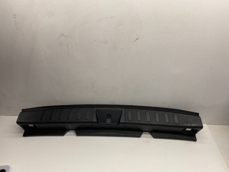2012 -2015 BMW X1 REAR TRUNK CARGO SILL PLATE TRIM COVER PANEL BLACK OEM