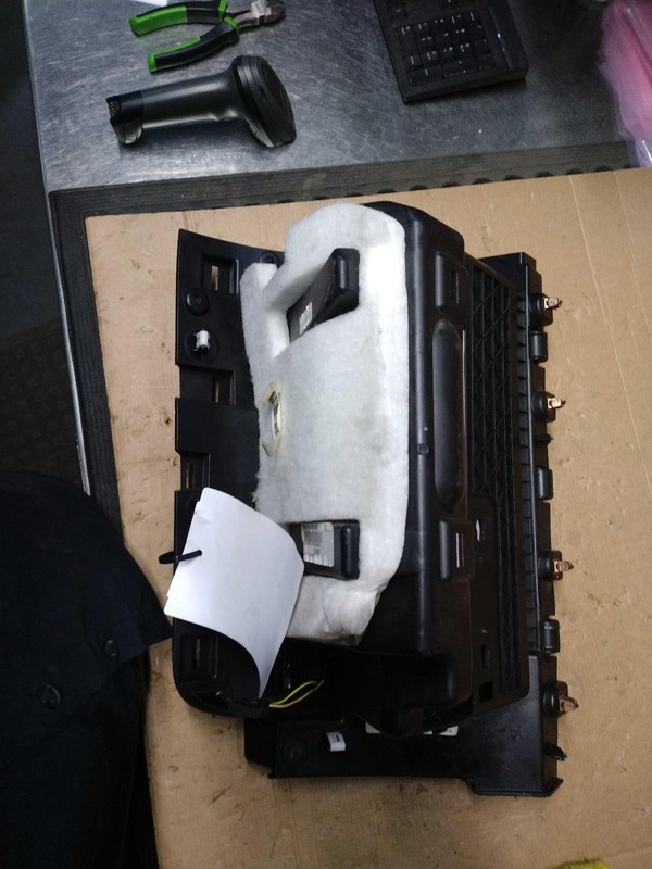 2012 Dodge Durango Glove Box Black OEM Used Part, Scratches, 155k Miles