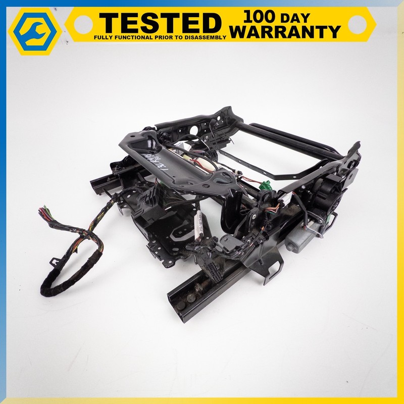 11-16 LAND ROVER L319 L320 LR4 FRONT LEFT LOWER SEAT TRACK FRAME RAIL OEM