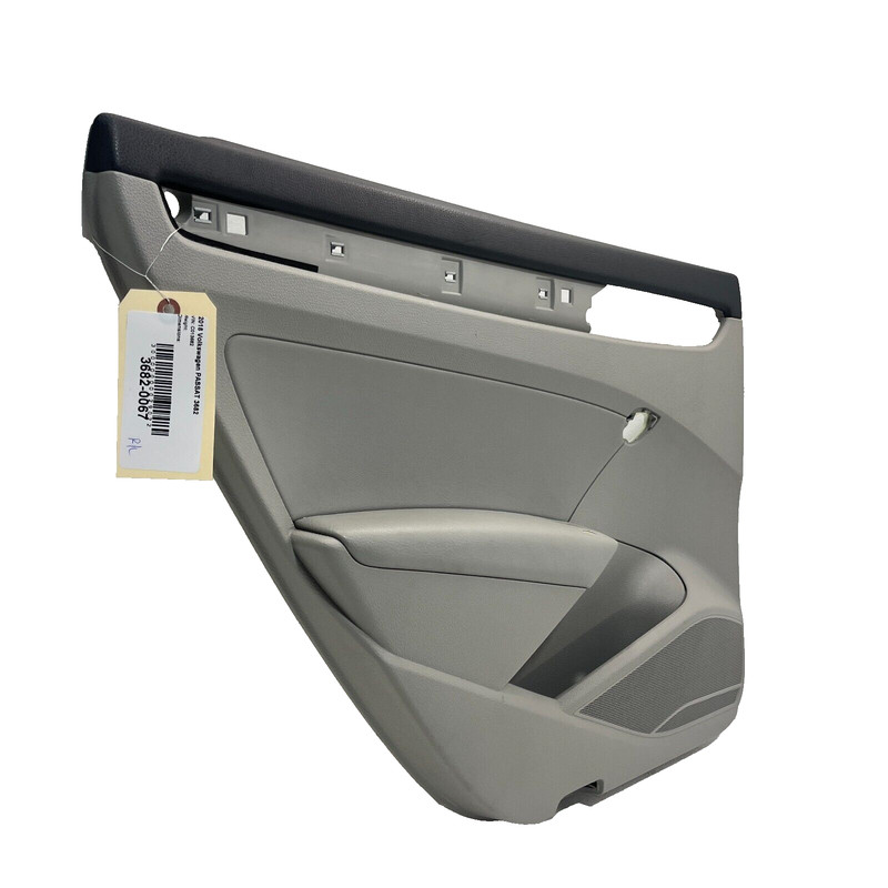 12-2019 VOLKSWAGEN PASSAT VW REAR LEFT DRIVER SIDE INTERIOR DOOR PANEL TRIM OEM