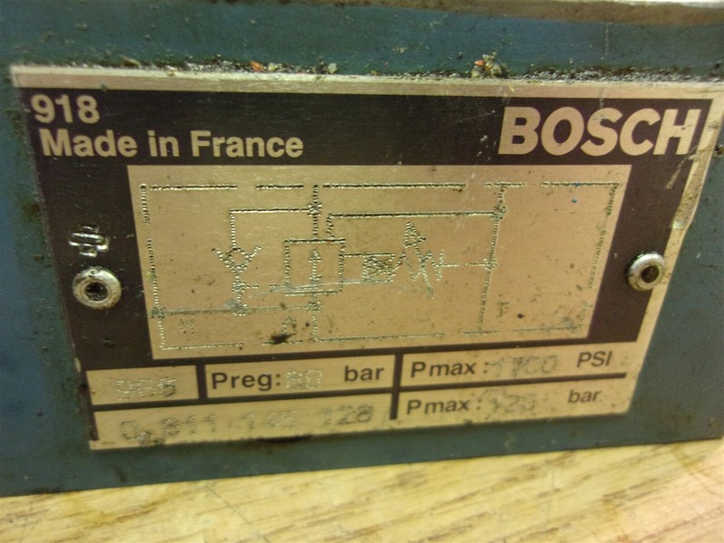 Bosch 0 811 145 128 Pressure Relief Valve *FREE SHIPPING*