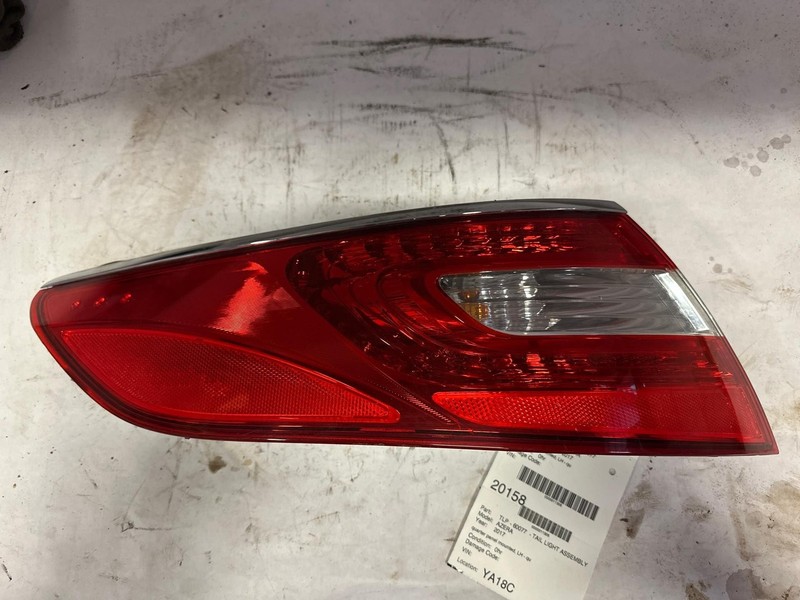 Tail Light Assembly HYUNDAI AZERA Left 12 13 14 15 16 17