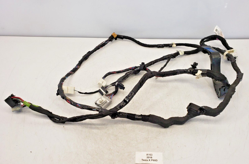 ✅ 2016-2020 OEM Tesla Model X Rear Right Passenger Upper Door Wiring Harness
