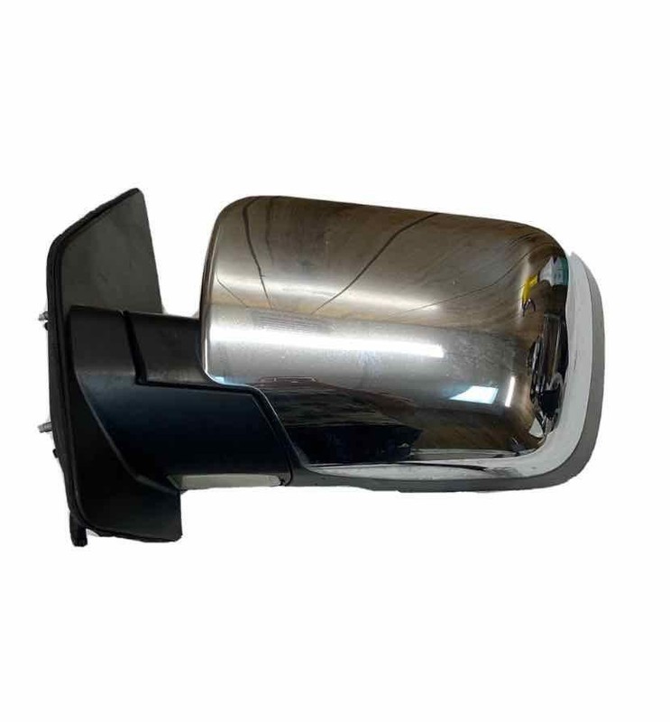 10 15 NISSAN TITAN LH DOOR MIRROR LEFT DRIVER SIDE CHROME ASSY OEM 96302ZR20A