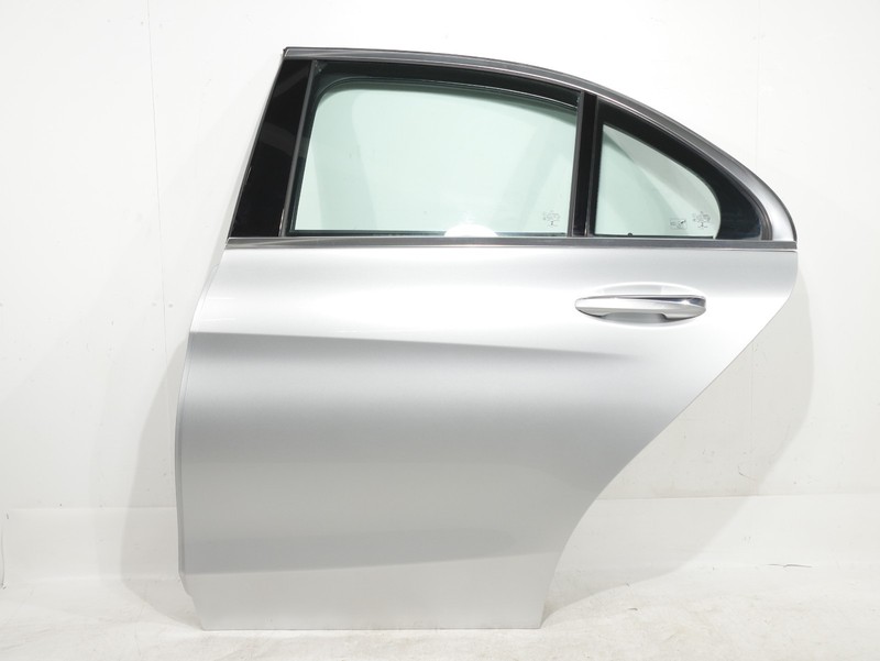 2015-2021 Mercedes C300 W205 Rear Left COMPLETE Door Driver Side Silver 775 OEM